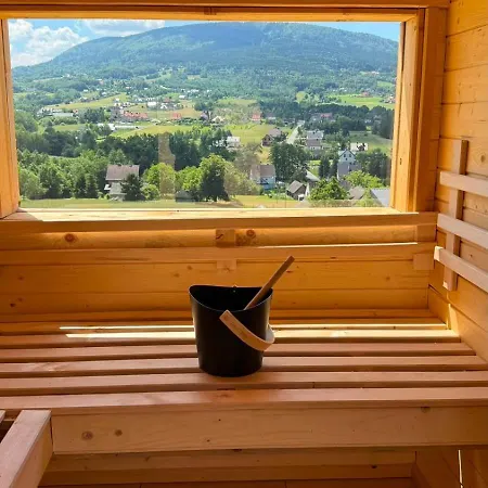 Rogaty With A Hot Tub, Sauna, And Mountain Views Chalet
